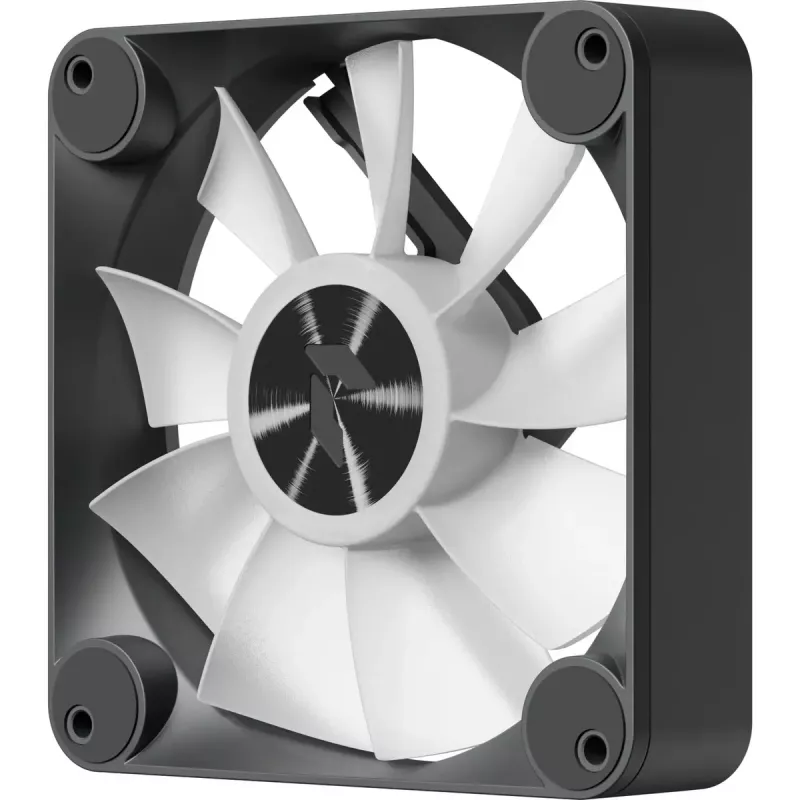 Korpusa ventilators APNX FP1-R 120 mm, melns, reversā gaisa plūsma, 3 gab.