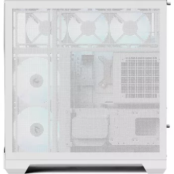 Torņa PC korpuss APNX V2-F-WT-v1, balts, trīs rūdīta stikla paneļi