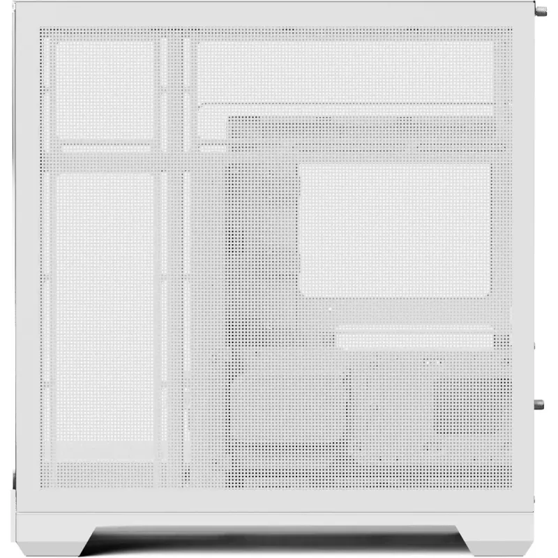 Torņa PC korpuss APNX V2-F-WT-v1, balts, trīs rūdīta stikla paneļi