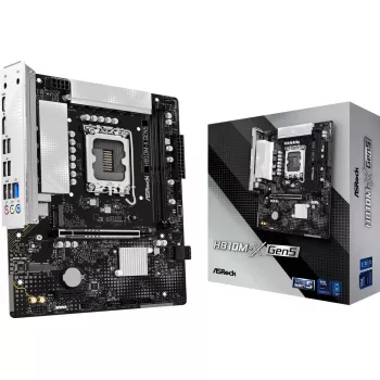 Mātesplate ASROCK H810M-X GEN5 DDR5 Intel S1851 microATX — DDR5, LGA 1851