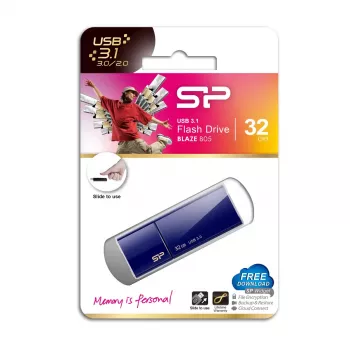 USB zibatmiņa Silicon Power 32 GB USB Type-A 3.2 Gen 1 Blaze B05