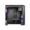 PC korpuss AZZA STORM ARGB Full Tower — Melns, ATX/Micro-ATX/EATX, 2x 3.5 inch + 6x 2.5 inch sloti, ARGB ventilatori priekšā un aizmugurē