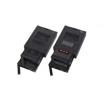 HDD būris Icy Dock MB742TP-B universāls plastmasas 134mm platums