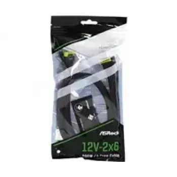 GPU strāvas kabelis ASRock CB-12V2X6L600W 12+4 kontaktu, 700 mm garš