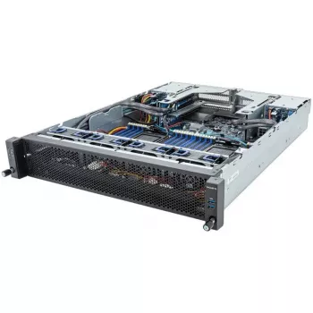Datora korpuss Gigabyte Barebone E283-SS90-AAV1 Rack Server 2U Melns