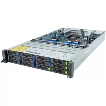 Datora korpusa Gigabyte R283-Z91-ACV1 Rack Server 2U Melns