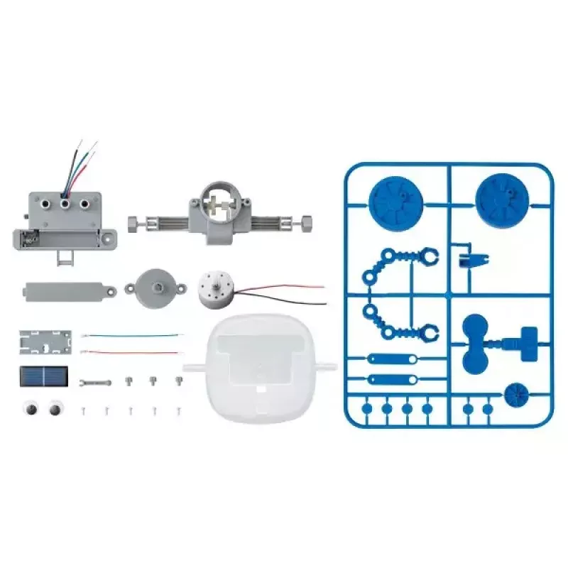 Izglītojošs Rover robota komplekts HCM 4M Green Science – modelis 68634, eko-tēmas DIY STEM komplekts