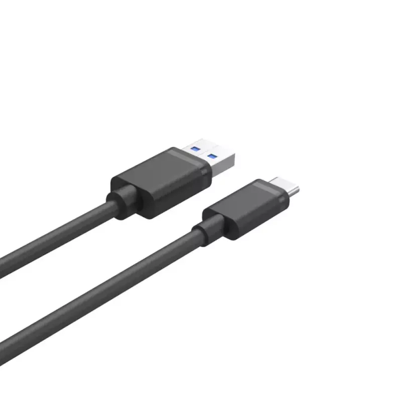 UNITEK USB kabelis C14103BK-1.5M USB 3.2 Gen 1 USB A USB C Melns 1.5m