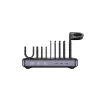 Unitek P1207B uzlādes stacija, 3x USB-A 20W + 3x USB-C PD 60W, 80 W, melna