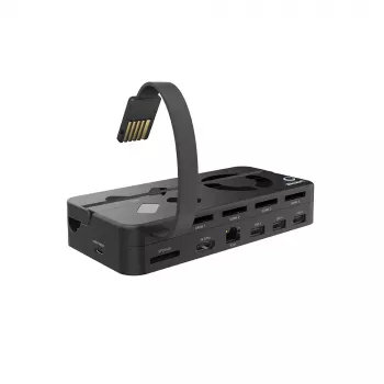 Dokošanas stacija UNITEK G1002B Nintendo Switch vadu melna