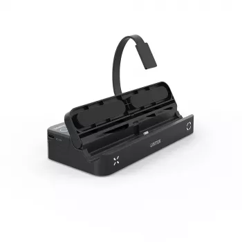 Dokošanas stacija UNITEK G1002B Nintendo Switch vadu melna