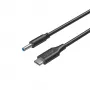 Strāvas kabelis UNITEK C14117BK-1.8M USB-C DC 1.8m 20V 3.25A