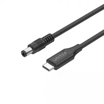 Strāvas kabelis UNITEK C14119BK-1.8M 1,8m USB-C uz DC 20V 3,25A