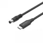 Strāvas kabelis UNITEK C14119BK-1.8M 1,8m USB-C uz DC 20V 3,25A