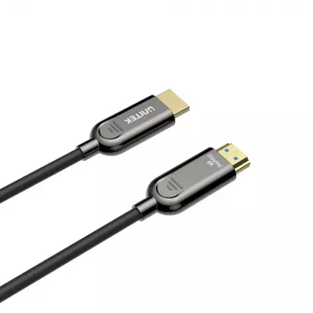 HDMI kabelis UNITEK C11085GY01-40M 40m 2.1 48 Gbit/s Melns