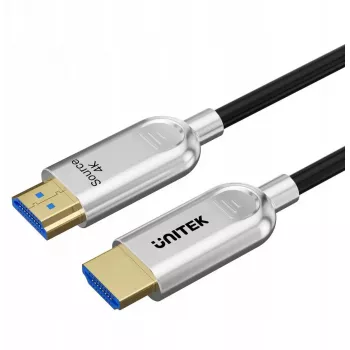HDMI optiskais kabelis Unitek C11092ASL01-40M — 40 m, atbalsta 4K 60Hz
