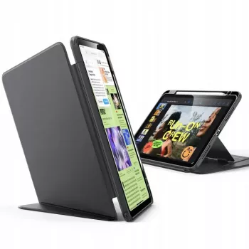 ESR vāciņš planšetdatoram iPad Air 10.9 (2020–2022) un iPad 11 (2024–2025) — Melns