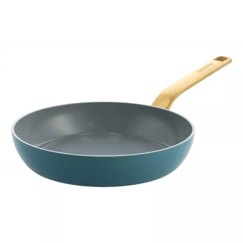 Universālā panna GreenPan Evolution Round 24 cm, zila, bez PFAS