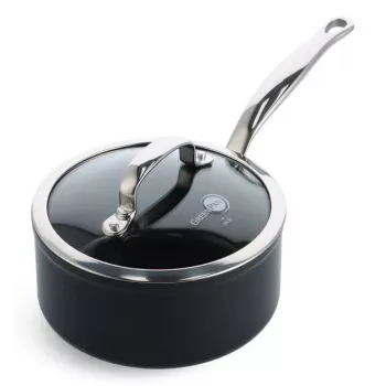 Universālā panna GreenPan Barcelona Pro, apaļa, 200 mm, sudraba, 1.94 kg, bez PFAS