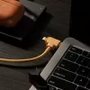 Native Union Belt Cable Duo USB-C uz USB-C / Lightning kabelis, 1,5 m, zaļš