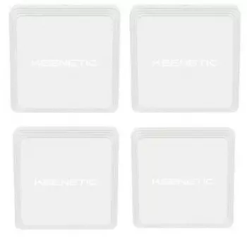 KEENETIC Voyager Pro 4-Pack KN-3510-41EN AX1800 Mesh Wi-Fi 6 maršrutētāju komplekts