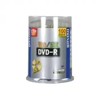 DVD-R Maxell 4.7GB 100 gab. iepakojums