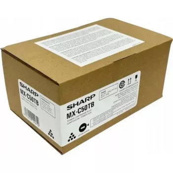 Tonera kasetne Sharp MXC50TB Melna saderīga Sharp daudzfunkciju printeriem (modelis MX-C50TB)