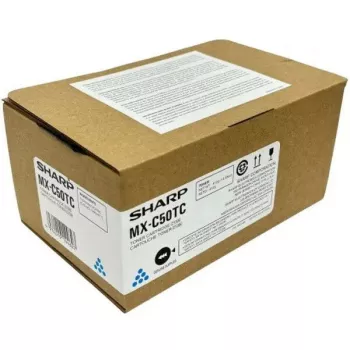 Toner kasetne Sharp MXC50TC Ciāna oriģināla OEM MX-C50TC