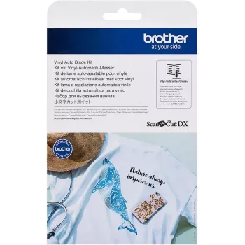 Griešanas komplekts Brother CADXVBKIT1 vinilam ar precīzijas asmeņiem