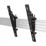 Plakanā paneļa stiprinājuma roka B-TECH SYSTEM X VESA 400 ar slīpumu BT8390, melna, 70 kg slodze