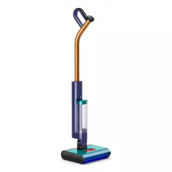 Elektriskā slotiņa Dyson Clean + Wash Hygiene — akumulators, sausā un mitrā tīrīšana, bezmaiss, 45 min darbības laiks, Zils/Varš