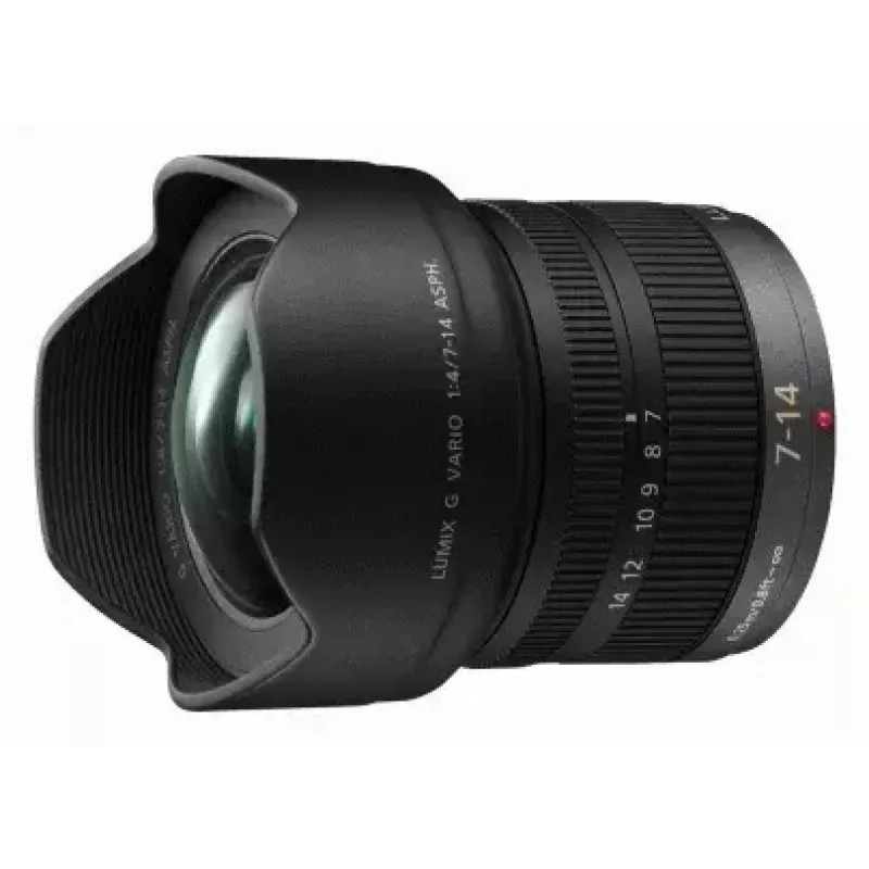 Panasonic H-F007014 Black platleņķa tālummaiņas objektīvs