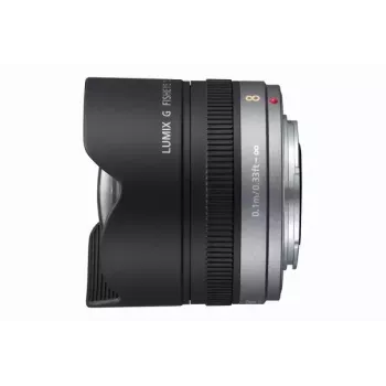 Panasonic H-F008E Melns – Zivsacs objektīvs Micro Four Thirds