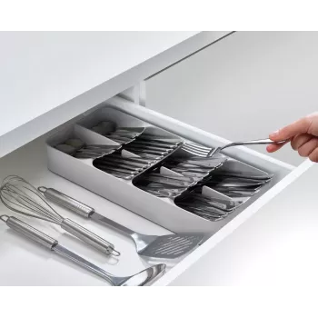 Joseph Joseph DrawerStore Paplāte Galda piederumu Organizators 176x176x55 mm