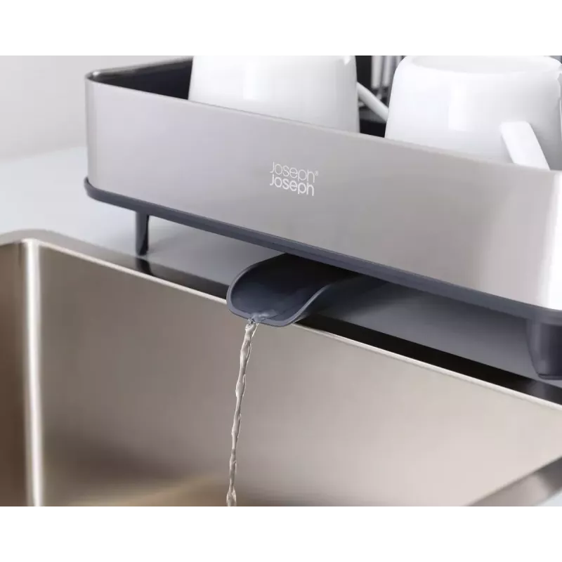 Trauku žāvētājs Joseph Joseph Extend Steel Expandable Black Nerūsējošs tērauds 527mm