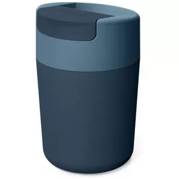 Ceļojuma krūze Joseph Joseph Sipp 340 ml ar higiēnisku vāciņu, zila