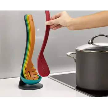 Spatula Joseph Joseph 10124 5 gab. Daudzkrāsains Karstumizturīgs līdz 200°C