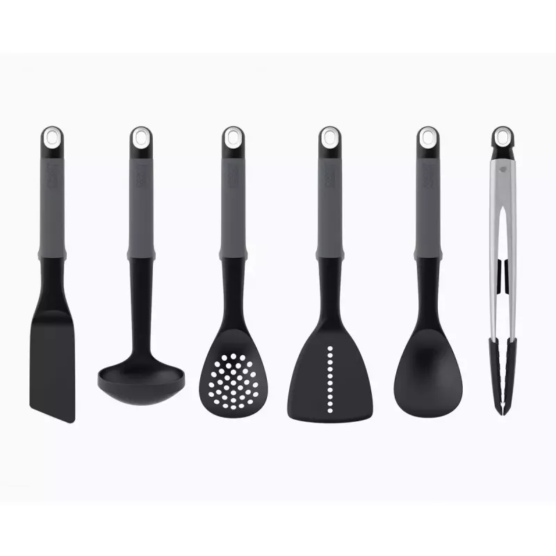 Joseph Joseph Elevate 6 pc virtuves rīku komplekts, pelēks, karstumizturīgs līdz 270°C
