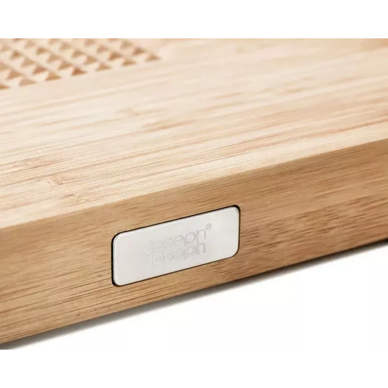 Griešanas dēlis Joseph Joseph Cut&Carve taisnstūra bambuss
