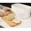 Joseph Joseph Bread Box taisnstūra kaste maizei balta