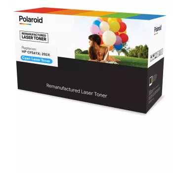 Polaroid LS-PL-22228-00 Atjaunots toners HP CF541X (203X), ciāna