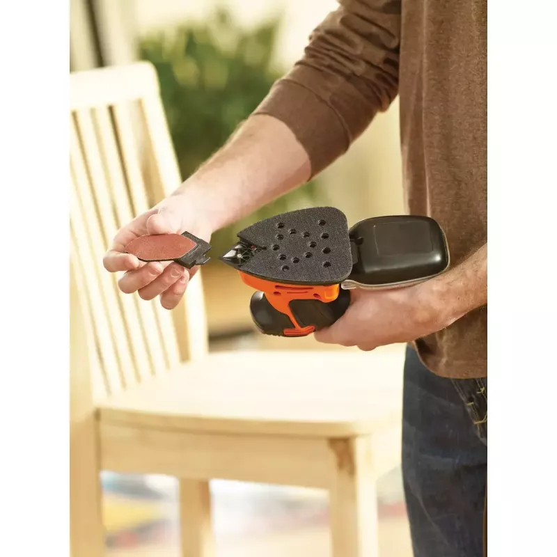 Portatīvā slīpmašīna Black & Decker KA2000-QS