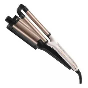 Automātiskā lokšķēres Remington CI91AW – rozā zelts/melns, S-veida stienis, keramikas pārklājums, 150–210°C, 3 m grozāms vads