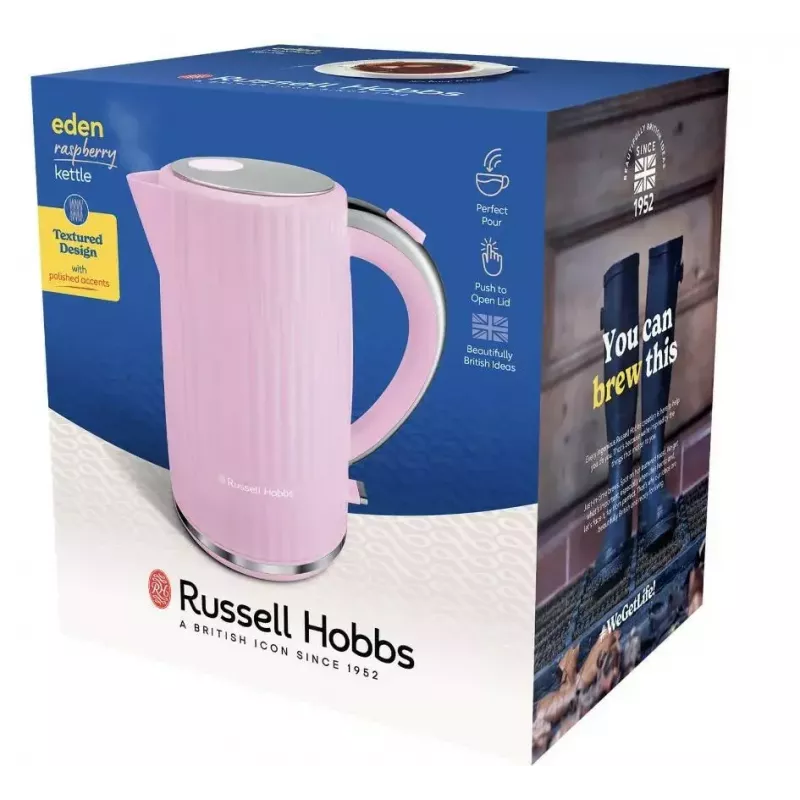 Elektriskā tējkanna Russell Hobbs 1,7 L 2200 W Rozā