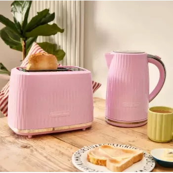 Toasteris Russell Hobbs 27372-56 2 šķēles 800 W Rozā Nerūsējošais Tērauds