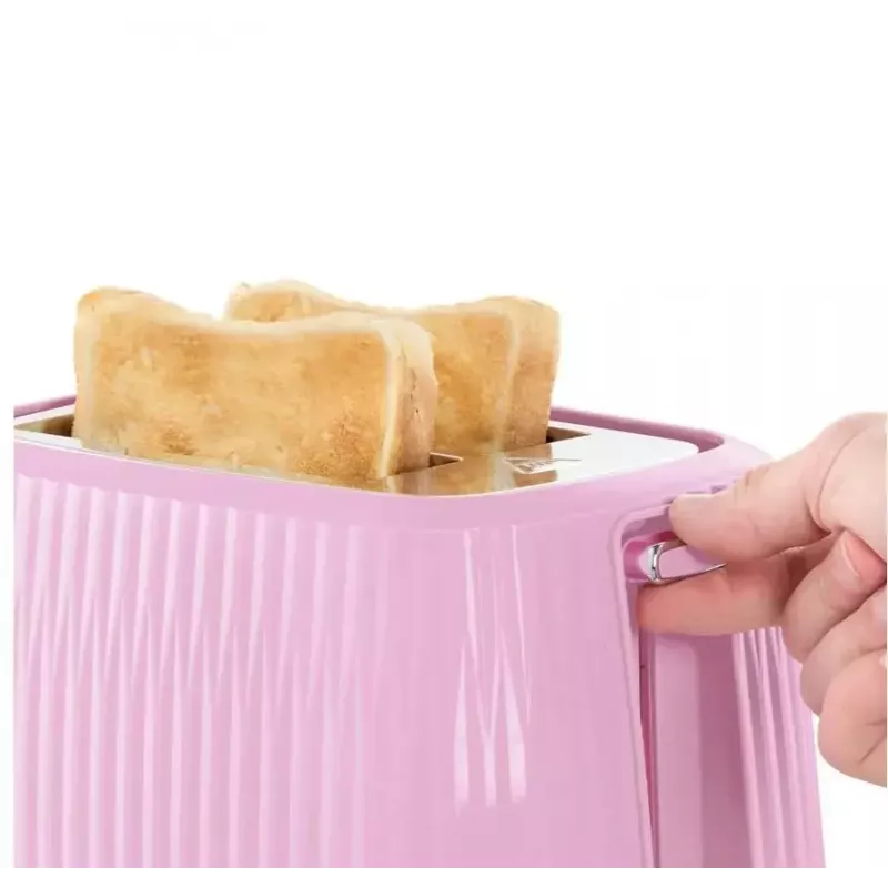 Toasteris Russell Hobbs 27372-56 2 šķēles 800 W Rozā Nerūsējošais Tērauds
