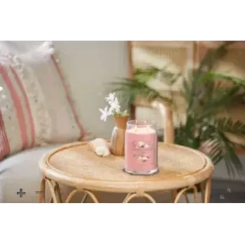 Yankee Candle Citrus Floral Vanilla Pink vaska svece cilindrs 1629962E 157mm 9,3cm 567g