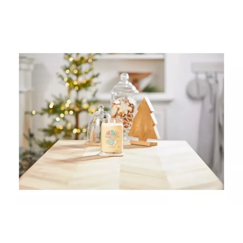Svece Vaska Yankee Candle Signature Vanilla Yellow 1 gab 157mm 9,3cm 567g