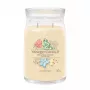 Svece Vaska Yankee Candle Signature Vanilla Yellow 1 gab 157mm 9,3cm 567g