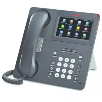 IP telefons Avaya 9650C galda telefons ogles krāsā 2 līnijas LCD